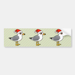 Adesivo Para Carro Gaivota Anel-faturada papai noel