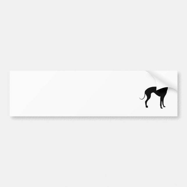 Adesivo Para Carro Galgo Italiano (Frente)