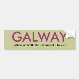 Adesivo Para Carro Galway Ireland