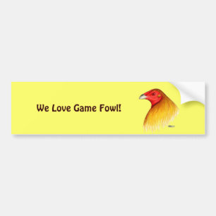 Adesivo Para Carro Gamecock dublado