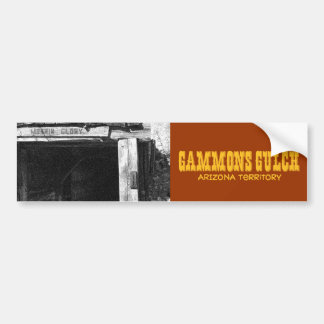 Adesivo Para Carro Gammons Gulch Movie Set Bumper Sticker