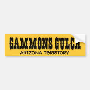 Adesivo Para Carro Gammons Gulch Movie Set Bumper Sticker