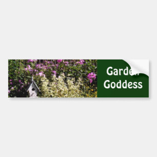 Adesivo Para Carro Garden Goddese Garden Bumper Sticker