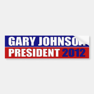 Adesivo Para Carro Gary Johnson para o presidente