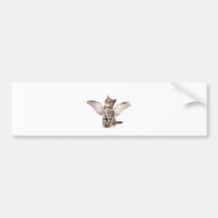 Adesivo Para Carro gatinho anjo