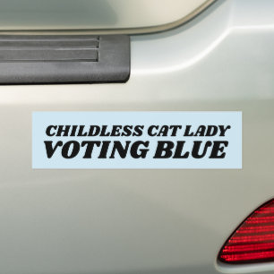 ADESIVO PARA CARRO GATO INFANTIL LADIAS KAMALA BUMPER STICKER