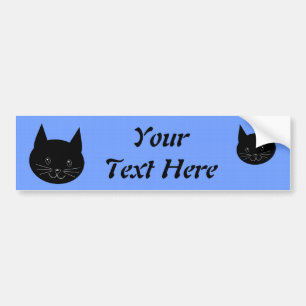 Adesivo Para Carro Gato preto