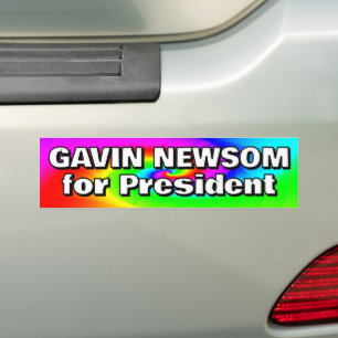 Adesivo Para Carro Gavin Newsom para Presidente
