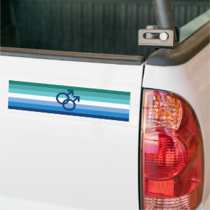 Adesivo Para Carro Gay Male Pride