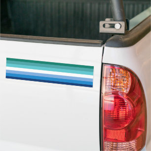 Adesivo Para Carro Gay Malo Pride Bumper Sticker
