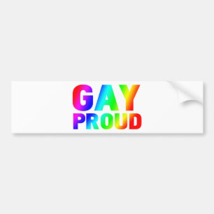 ADESIVO PARA CARRO GAY ORGULHOSO