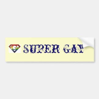 Adesivo Para Carro Gay super