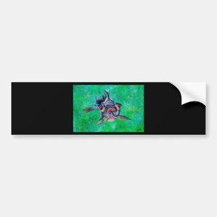Adesivo Para Carro Geeky Blackmoor Goldfish Com Olhos Telescópicos