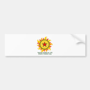 Adesivo Para Carro Gel de Yekîneyên Parastina - YPG