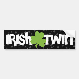 Adesivo Para Carro Gêmeo do irlandês