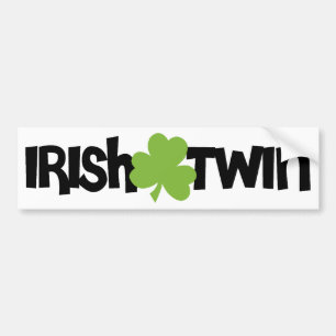 Adesivo Para Carro Gêmeo do irlandês