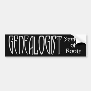 ADESIVO PARA CARRO GENEALOGIST