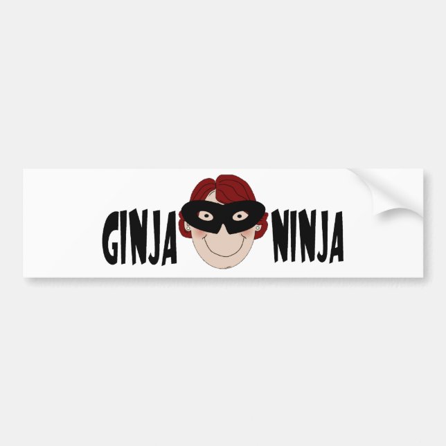 Adesivo Para Carro Gengibre Ninja (Frente)