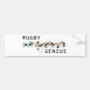 Adesivo Para Carro Gênio do rugby