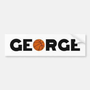 Adesivo Para Carro George Basball Bumper Sticker