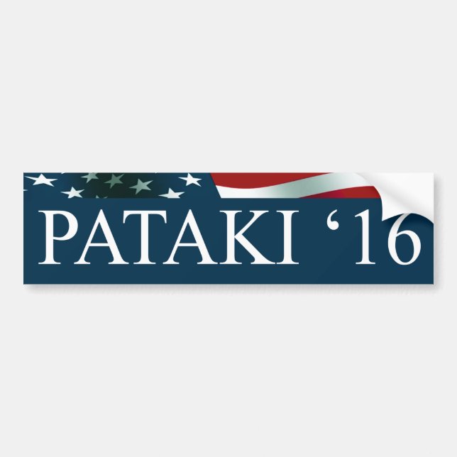 Adesivo Para Carro George Pataki 2016 (Frente)