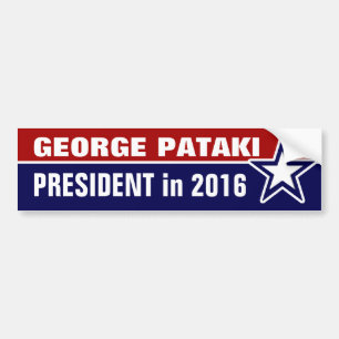 Adesivo Para Carro George Pataki em 2016