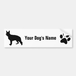 Adesivo Para Carro german shepherd ジ Cão ャ マ ン パ ・ ド