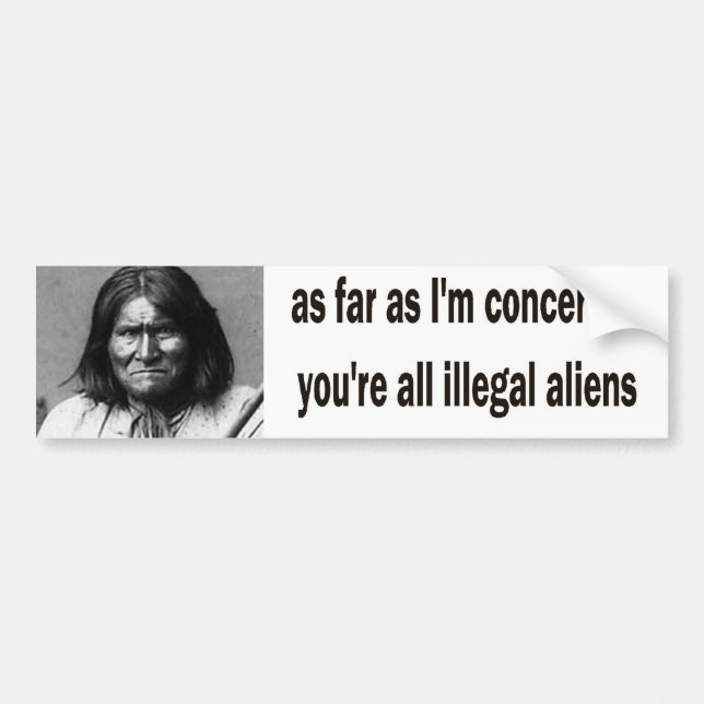 Adesivo Para Carro geronimo (Frente)