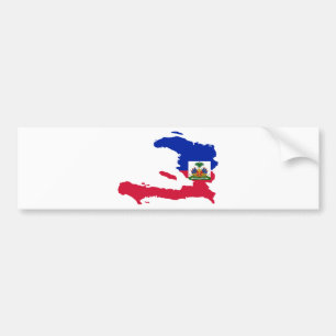 Adesivo Para Carro GH do mapa da bandeira de Haiti