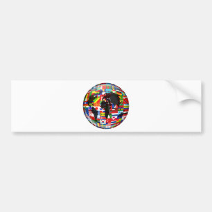 Adesivo Para Carro Globo da bandeira