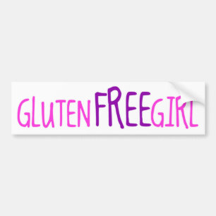 Adesivo Para Carro Gluten Free Girl