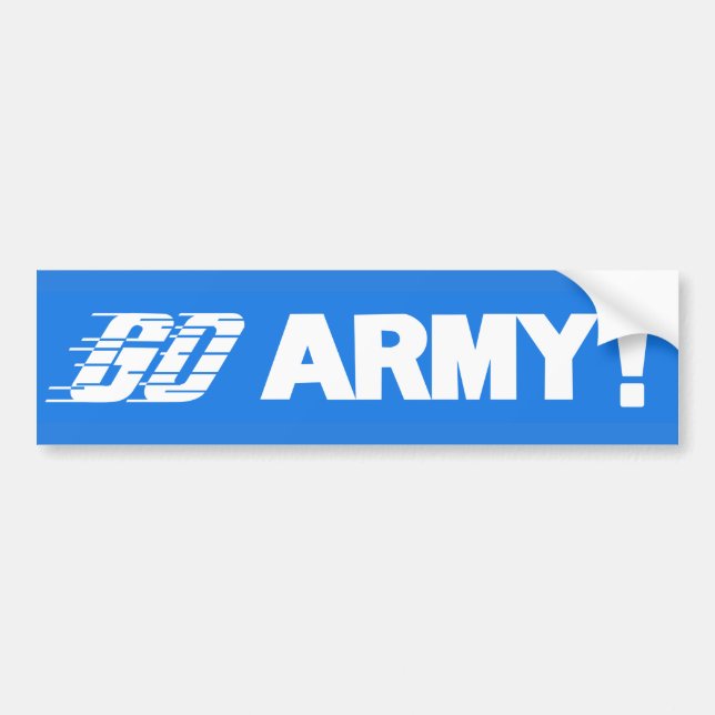Adesivo Para Carro Go Army Bumper Sticker (Frente)
