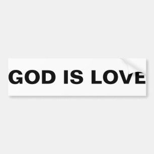 Adesivo Para Carro God Is Love
