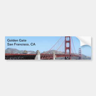 Adesivo Para Carro Golden Gate