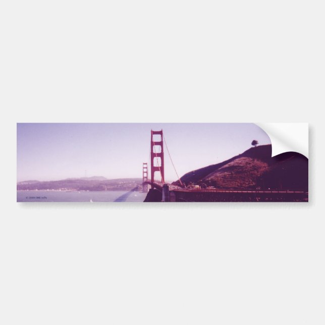 Adesivo Para Carro Golden gate bridge (Frente)