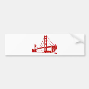 Adesivo Para Carro Golden gate bridge - San Francisco, CA