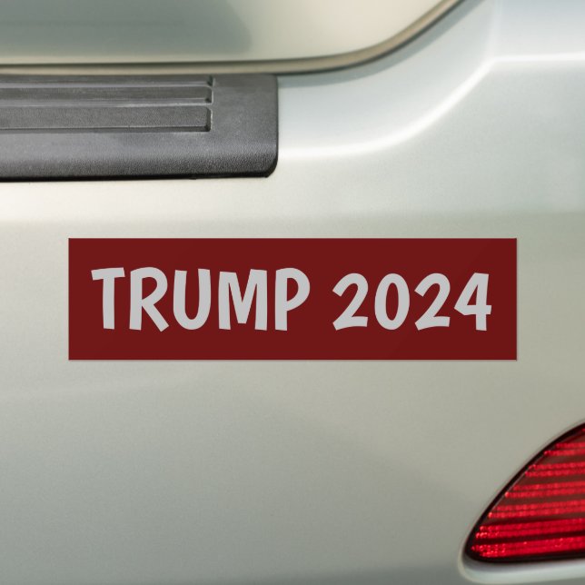 ADESIVO PARA CARRO GOLEADORES DE BUMPER TRUMP 2024 (No carro)