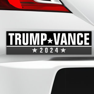 ADESIVO PARA CARRO GOLEADORES DE BUMPER TRUMP 2024
