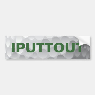 Adesivo Para Carro Golfe Golfing que pôr a etiqueta abundante