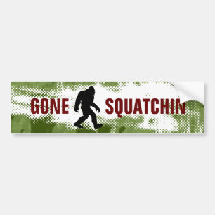 Adesivo Para Carro Gone Squatchin