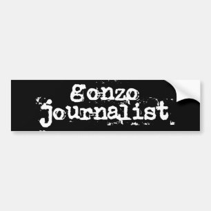 Adesivo Para Carro Gonzo Journalist