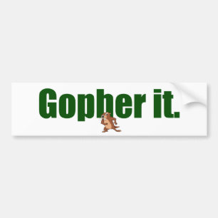 Adesivo Para Carro Gopher ele