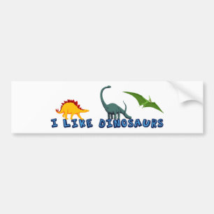 Adesivo Para Carro Gosto De Dinossauros