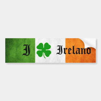 Adesivo Para Carro gosto de ireland (etiqueta)
