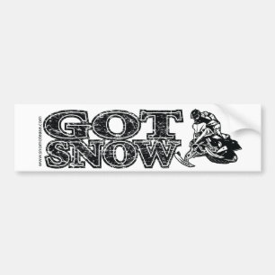 ADESIVO PARA CARRO GOT-SNOW-BLACK-BUMPER