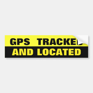 ADESIVO PARA CARRO GPS SEGUIU E ENCONTROU O PRETO E O AMARELO