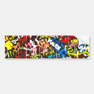 Adesivo Para Carro graffitis funky