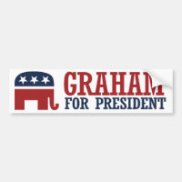 Graham para o pára-choque 2016 do presidente