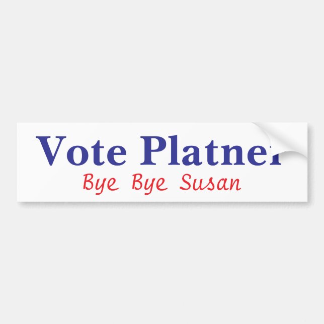 Adesivo Para Carro Graham Platner para Senado em Maine Bumper Sticker (Frente)
