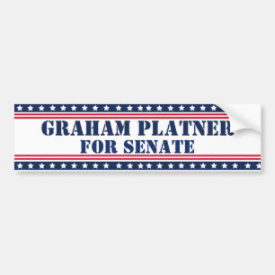 Adesivo Para Carro Graham Platnor para Senado